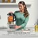 Ninja Foodi Blender & Soup Maker, 10 Auto-iQ Programs, 1.7L Glass Jug, Hot & Cold Blender, Built-In Heating Element, Tamper, Cleaning Program & Brush, 1000W, Stone Gold, HB150UKSTGD