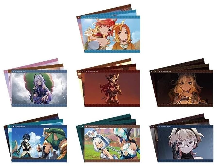 Amazon.co.jp: 原神 公式グッズ 正規品 キャラクターPV カード