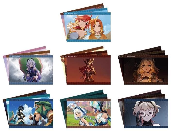 Amazon.co.jp: 原神 公式グッズ 正規品 キャラクターPV カード