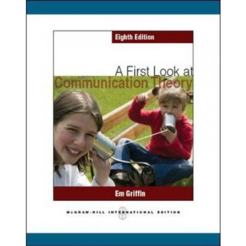 A First Look at Communication Theory