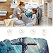 Hohoto Nautical Anchor Blanket Ocean Gifts for Men Women Kids Boys Birthday Christmas for Mom Dad Husband Son Fathers Day Presents Sea Adventure Marine Organism Fish Seaweed Throw Blankets 50