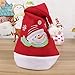 YAMULA 8 Pack Christmas Hat for Childrens and Adults, Non-Woven Pleuche New Hats for Celebrations and Recreation Red