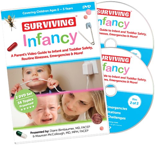 Surviving Infancy - The Ultimate Video Guide to Baby and Toddler Emergencies, Common Illnesses, Safety & More! 2 DVD Set Surviving Infancy - The Ultimate Video Guide to Baby and Toddler Emergencies, Common Illnesses, Safety & More! 2 DVD Set