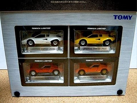 Amazon | トミカリミテッド ランボルギーニ カウンタック LP500S/MIURA
