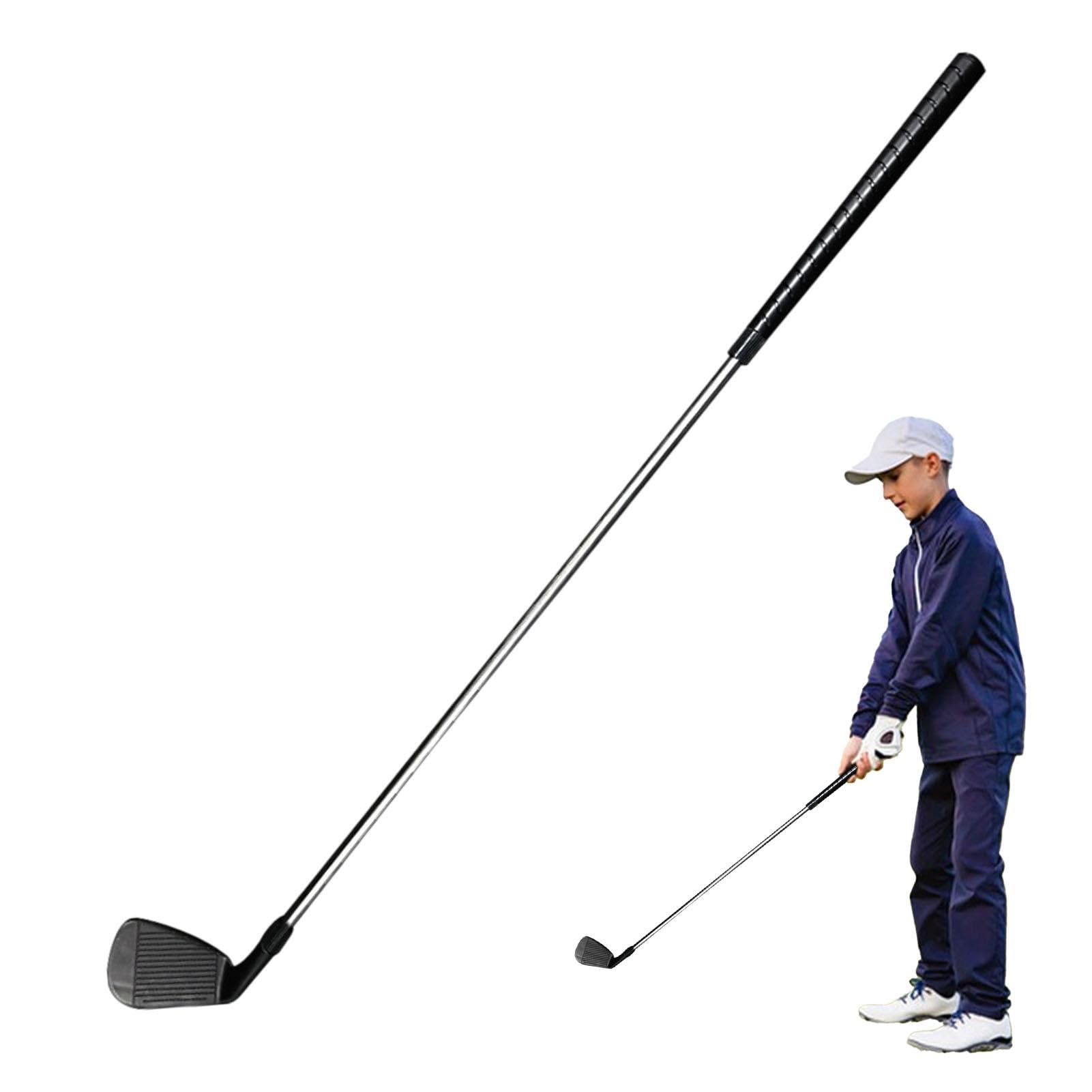 Ensemble de Clubs de Golf pour Enfant en Acier Inoxydable Détachables Intérieur Extérieur