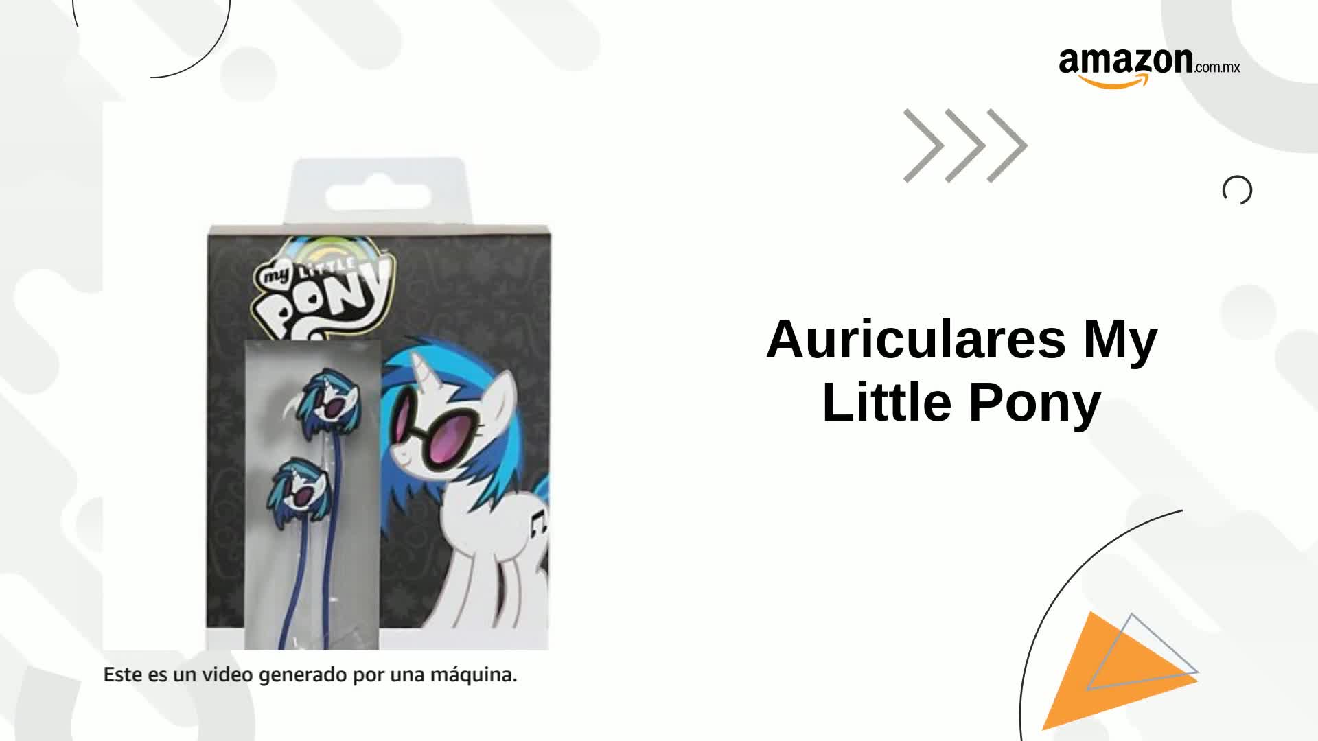 My Little Pony DJ PON-3 Earbuds : Amazon.com.mx: Electrónicos