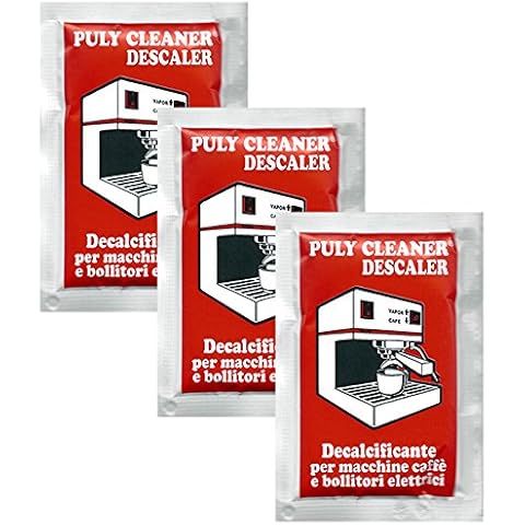 Puly / Puly Caff Cleaner Descaler Espresso Machine Cleaner -Three 30g Packet Cover