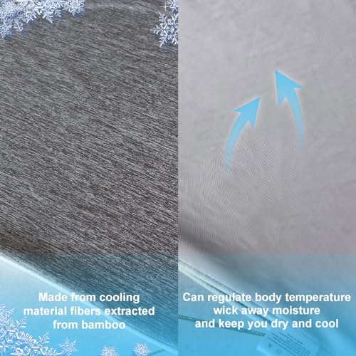 CZZZ Cooling Blanket Throw XL 50"x70" Size Absorbs Heat to Keep Cool on Warm Nights for Summer by CZZZ - Used condition - Image 6