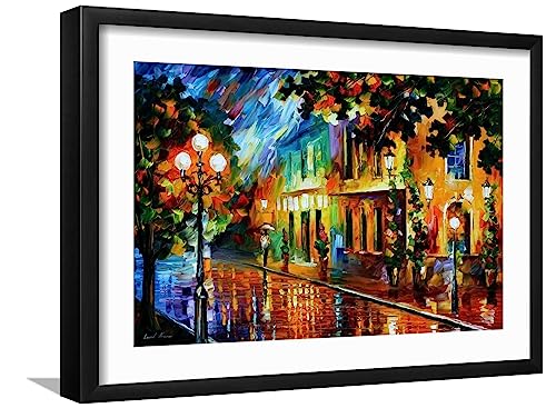 Night Flowers by Leonid Afremov