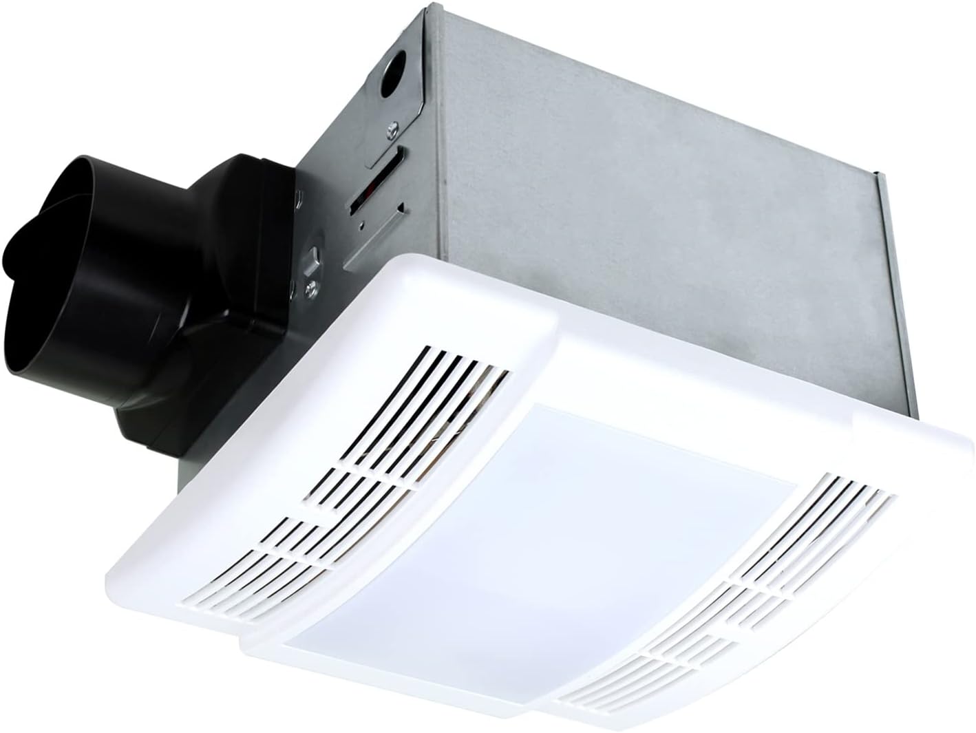 Amazon.com: Akicon Ultra Quiet Bathroom Exhaust Fan With LED Light ...