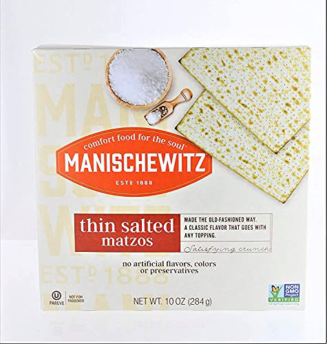 Manischewitz Matzo Thin Salted, 3 Count #TOP2