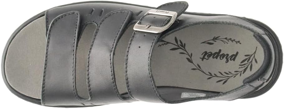 Propet Womens Breezy Walker Slide Casual Sandals Casual Low Heel 1-2" - Green