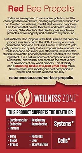 NaturaNectar Red Bee Propolis - NSF Contents Certified – Premium Brazilian Propolis - Image 7