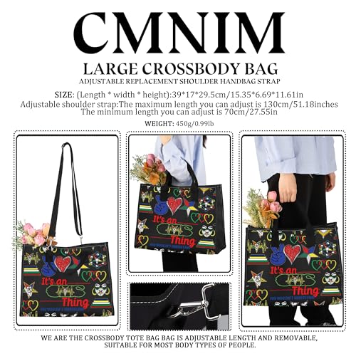 CMNIM Order of the Eastern Star Gifts Eastern Star Large Crossbody Bags Sorority Sister Gifts It's an Adjustable Strap Bags2