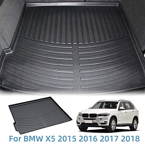 Vesul Waterproof Cargo Liner Floor Mat Fit for BMW X5 2015 2016 2017 2018 Mat Tray Odorless TPO Cargo Carpet Rear Trunk Cover