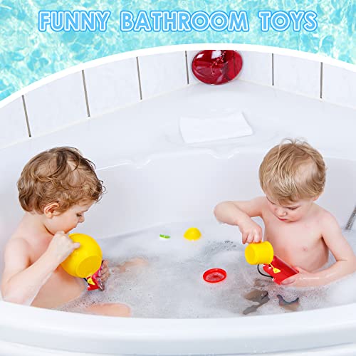 24 Packs 4 Inch Fire Extinguisher Toys Fire Extinguisher Mini Water Firemen Squirter for Party Favors