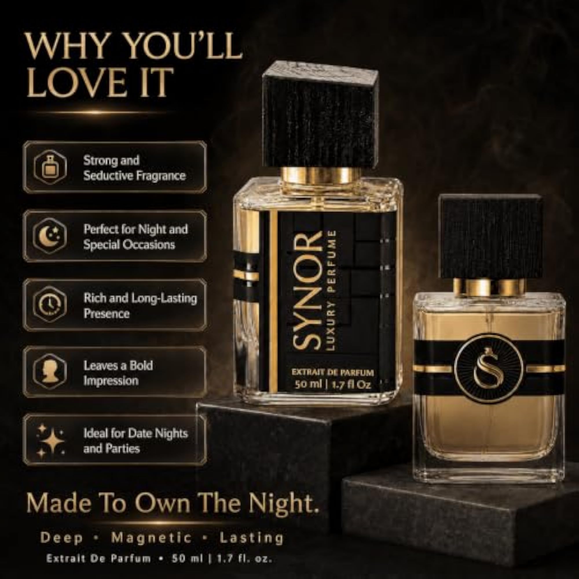 Midnight Desire Extrait De Parfum for Women, 50ml
