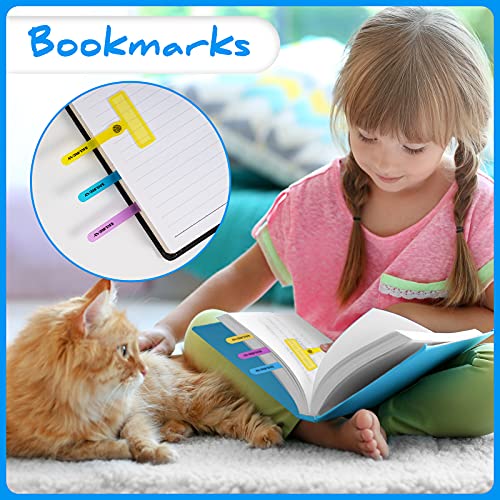 Guided Reading Strips, Dyslexia Tools For Kids, Colorful Text Overlays For Early Readers, Adhd Finger Trackers Highlight (6 Pack) #TOP3