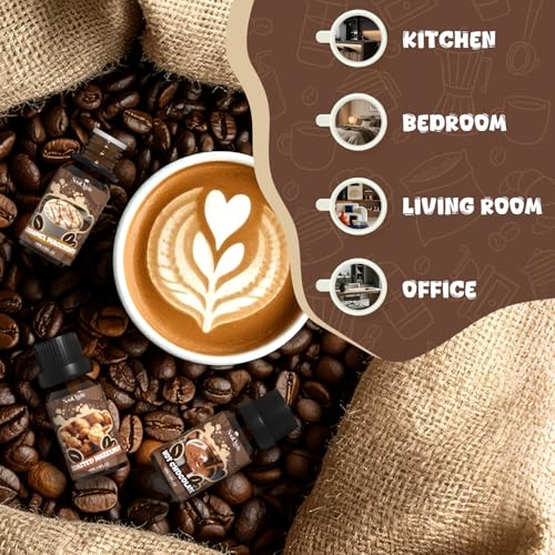Difusor aromático eléctrico con aceites esenciales de café miniatura 6