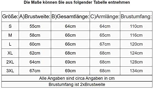 Rock Creek Giacca invernale da uomo a coste con