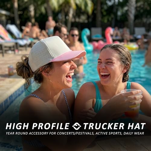 Image of Funky Junque Golf Trucker Hat | Lightweight Golf Trucker Rope Hat with Adjustable Snapback, Golf Course and Weekend Wear, Funny Golf Hats for Men and Women