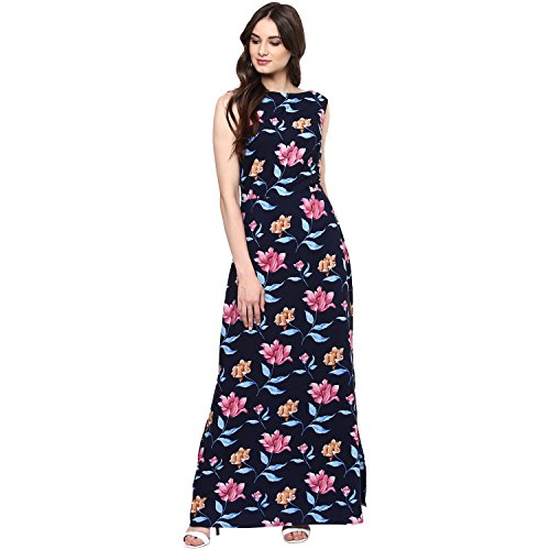 Image of Harpa Round Neck Printed Dresses