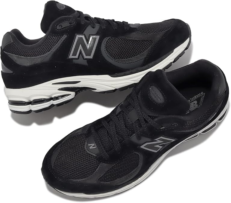 Amazon | [ニューバランス] 2002R BLACK WHITE M2002RBK 2002 ブラック