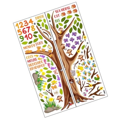 Vinilos Decorativos Educativos Healvian 30x90 cm 2 piezas