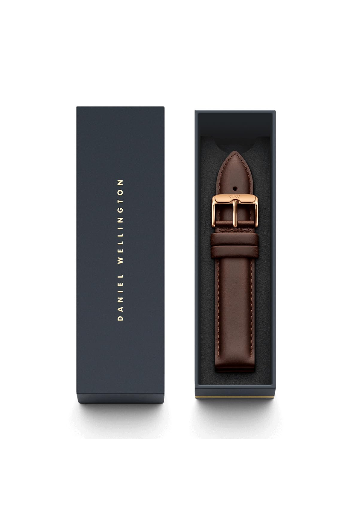 Daniel Wellington Skórzany brązowy pasek do zegarka