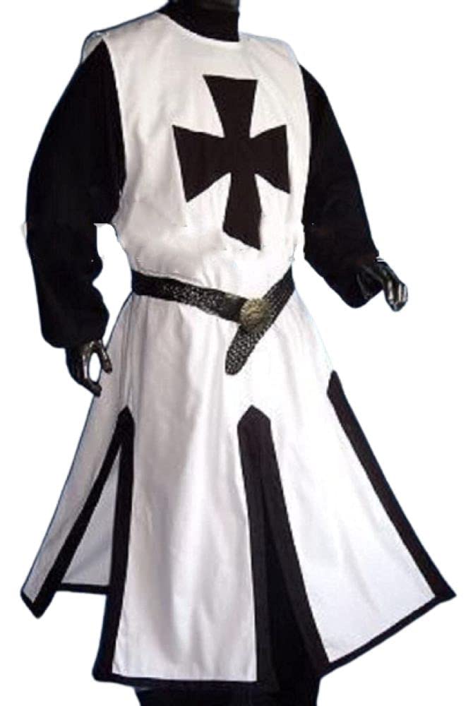 Medieval Templar Knight Crusader Surcoat .