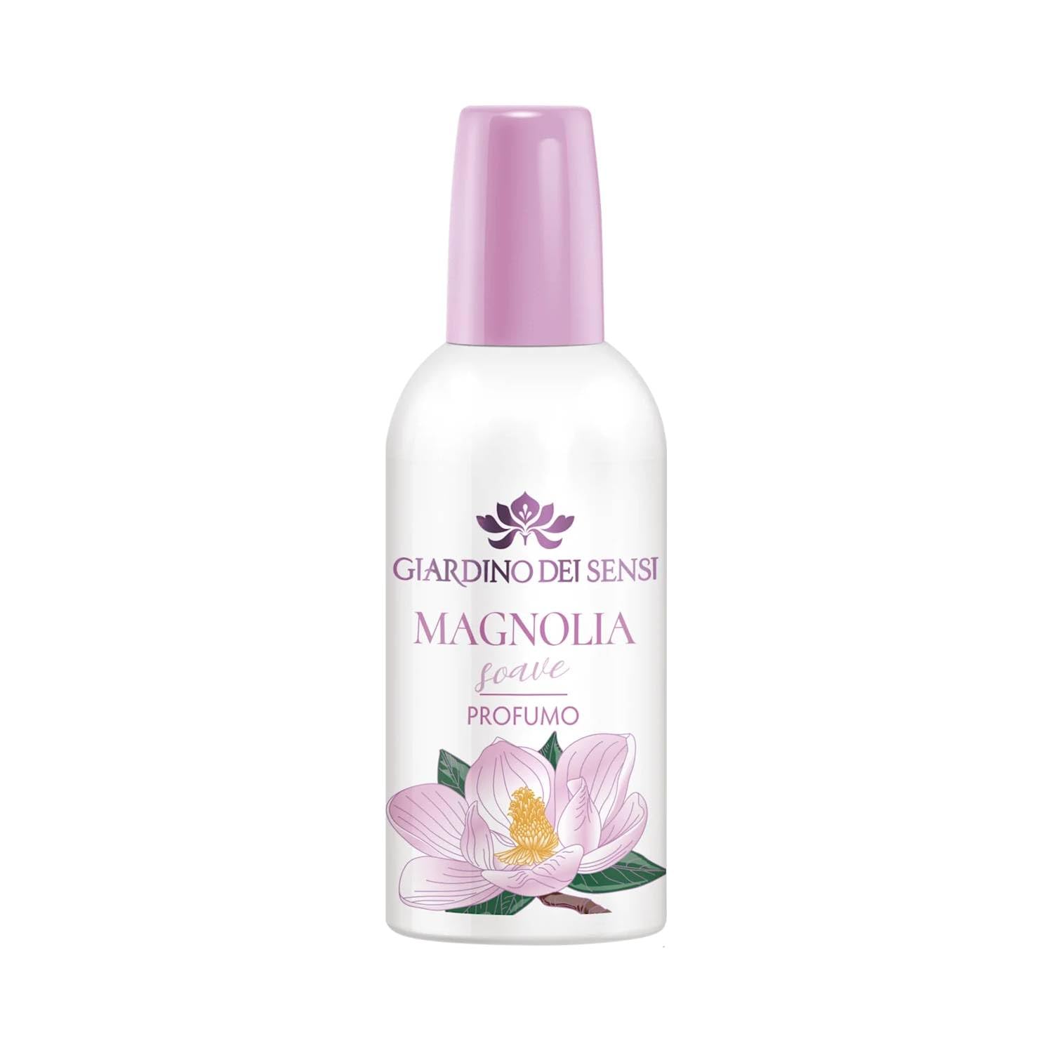 Giardino Dei Sensi Magnolia Soave – Profumo Donna Spray 100 ml + Doccia Schiuma 100 ml In Omaggio – Fragranza delicata, set completo per un rituale di bellezza (Magnolia 1)