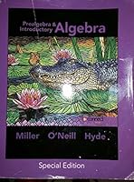 Prealgebra & Introdutory Algebra Special Edition 1259127095 Book Cover