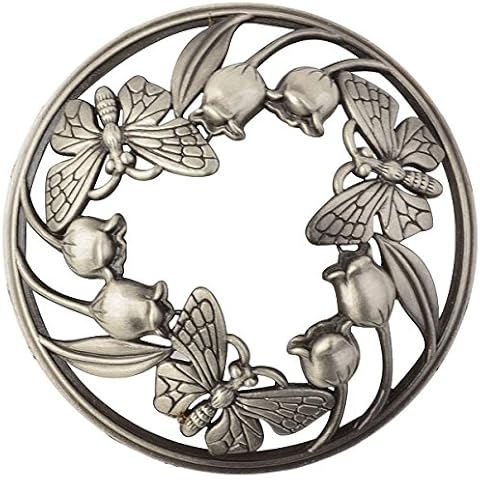 Wakehurst Candle Toppers Candle Lids Jar Candle Accessories Shades (Butterfly Style) Cover