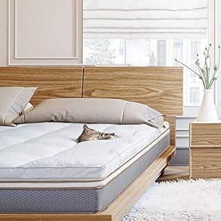 BedStory Mattress Topper, Ultra Plush Bed Topper with 100% Hypoallergenic Down Alternative Fiber