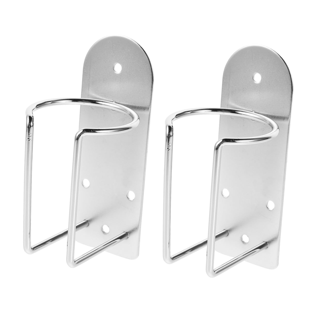 MERRYHAPY Hair Trimmer Grooming Storage Holder Stainless Steel Wall-mounted Clipper Organizer Stand for Barbershop