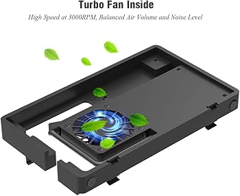 Amazon.co.jp: ElecGear 外部冷却ファン【SwitchドックHAC-007対応