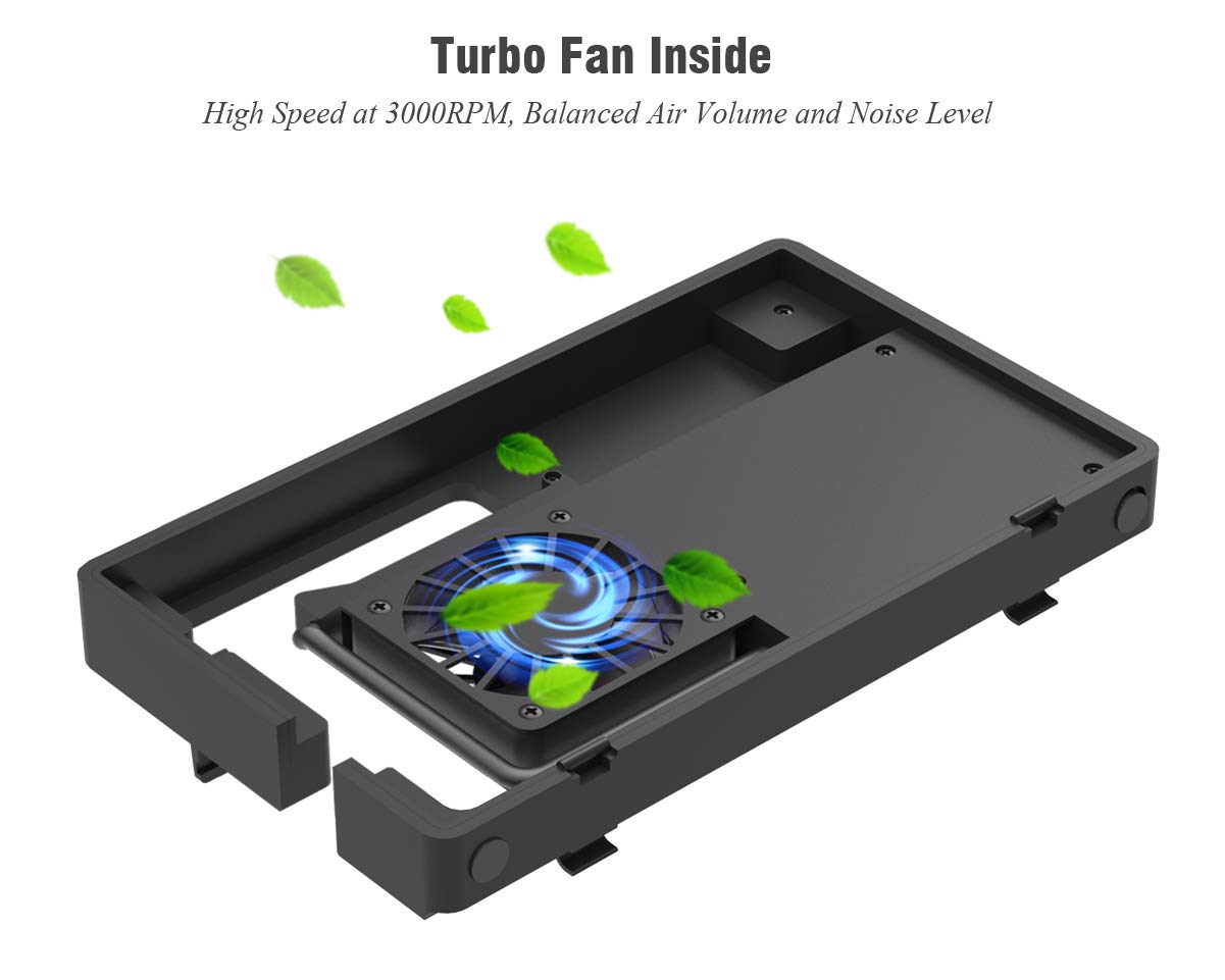 Amazon.co.jp: ElecGear 外部冷却ファン【SwitchドックHAC-007対応