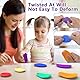 Fidget Toys Sensory Stones Sensorik Spielzeug Anti Stress Kinder Sensorisches Spielzeug, Sensory Worry Stone Sensory Toys Stressabbau, Sensory Fidget Toys Autism Toy 6 Stück für Kinder und Erwachsene