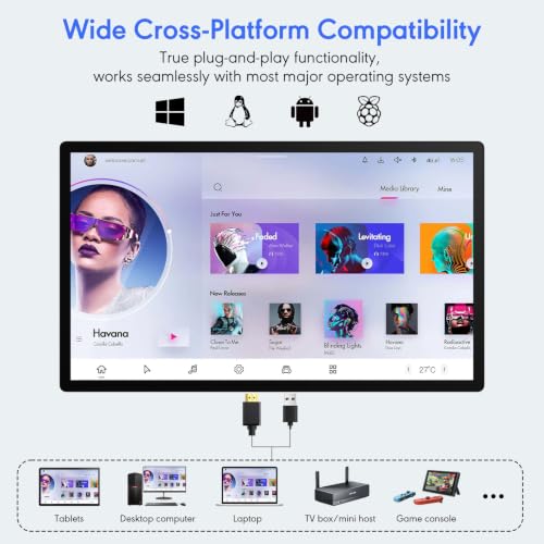 Image of 43 Inch Capacitive Multi Touch Industrial Touch Screen Monitor, 1920x1080 FHD 16:9 Digital Signage Display with Built-in Speakers, HDMI VGA DVI USB Ports, Commercial Advertising Kiosk Media Player