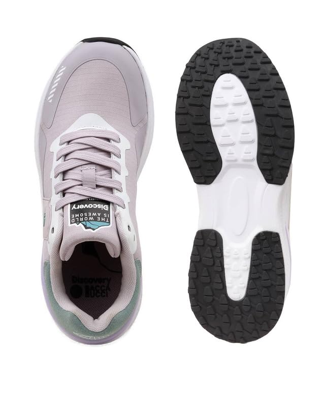 Image of Bacca Bucci Discovery Globe Sneakers for Women Lightweight Running Shoes with 95-Density Rebound Insock, Rubber Outsole & Stylish Design