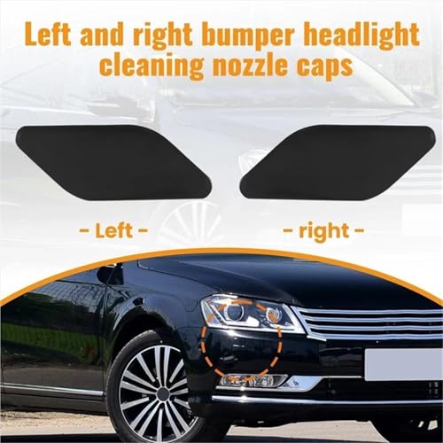Cache-gicleur lave-phare Scirocco R perdu ? Kit de remplacement 1K8955109C 1K8955110C avant