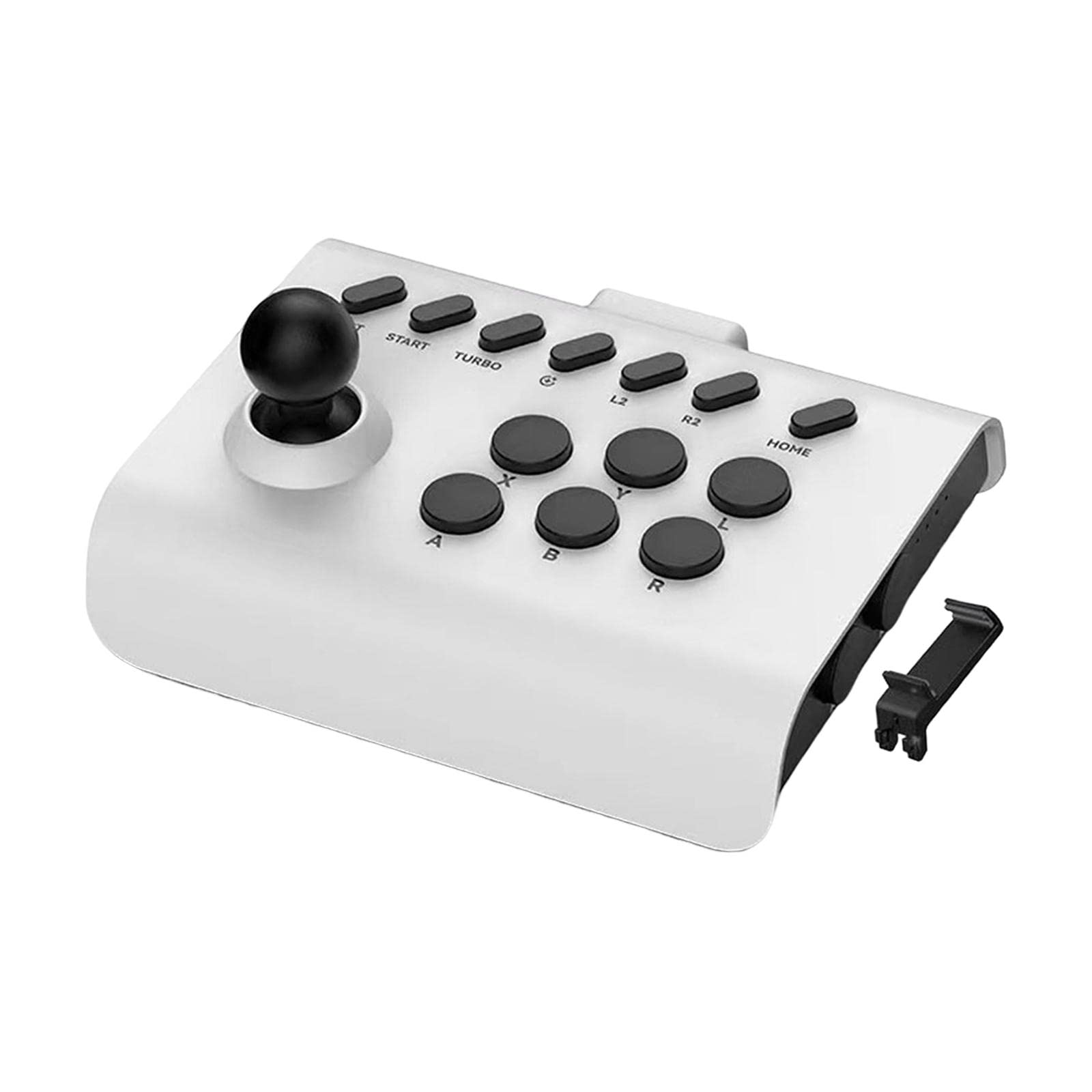 3 set Arcade Rocker Gioco Joystick 13 Pulsanti per Console di Gioco Smartphone Computer Bianco Nero 14.5x7x11.5 cm