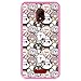 Hapdey Funda Rosa para [ Wiko Jerry 3 ] diseño [ Patrón con Ositos de Peluche ] Carcasa Silicona Flexible TPU