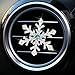 Lagnlnaoy Snowflake Car Air Vent Clips, Crystal Rhinestone Car Accessories, Blue and Silver, Set of 3 Gifts for ladies and mothers
