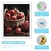 5D Diamond Painting Kits for Adult, Red Fruit in A Basket Diamond Art Kits for Beginners Fun DIY Crafts Round Diamond Art Canvas Home Wall Decor 16