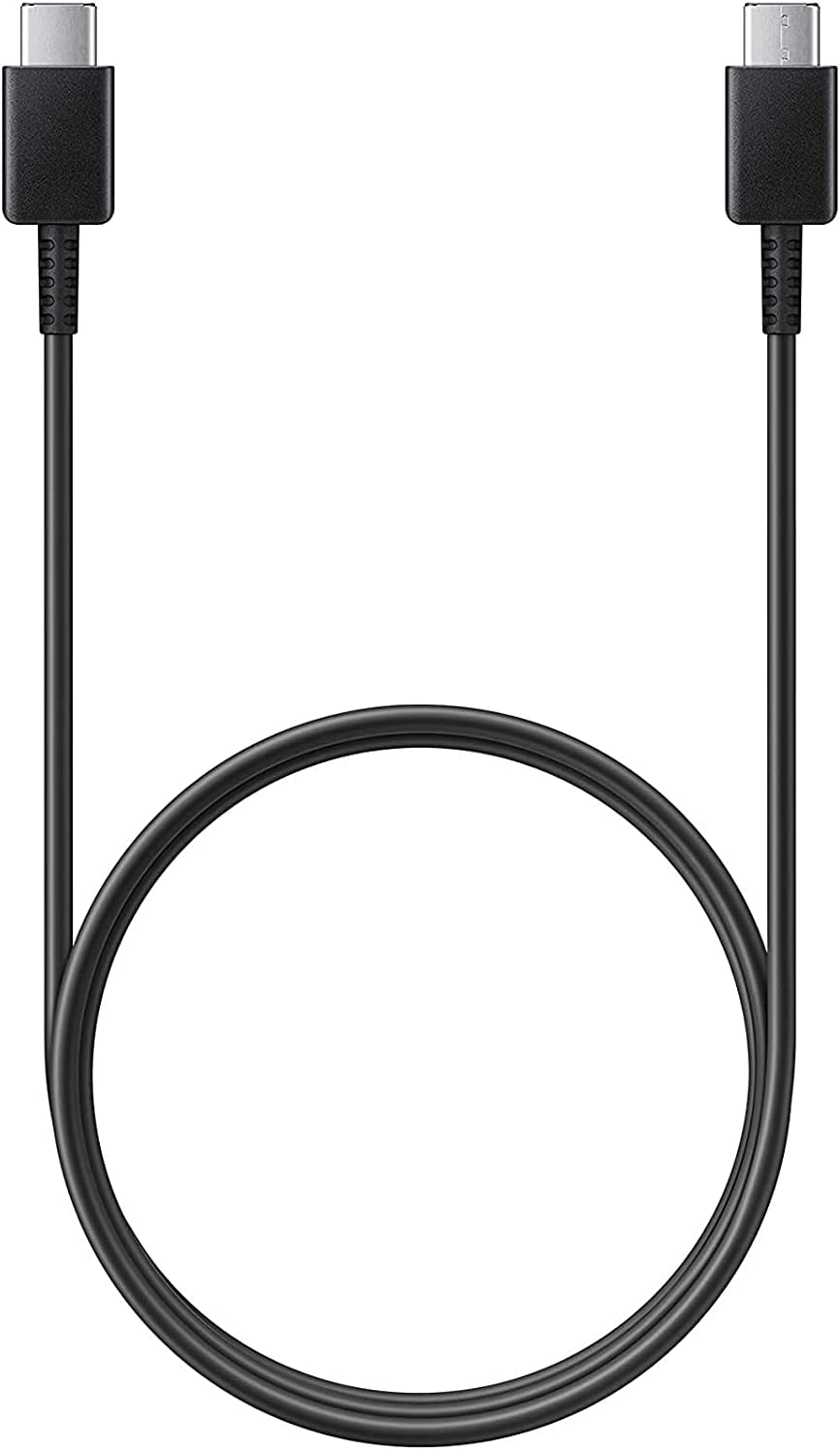 Galaxy USB-C Cable (USB-C to USB-C) - Black - US Version with Warranty, Laptop