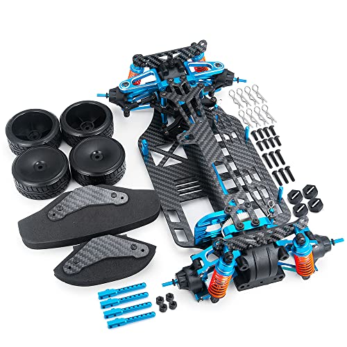 Rchubam Metal Carbon Chassis Frame Kit For 1/10 Scale Tamiya Tt01 Touring Car Rc High Perfomence On Road Drift Car #TOP1