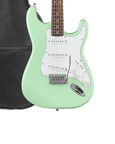 Amazon.com: Fender Squier Stratocaster Electric Guitar - Surf