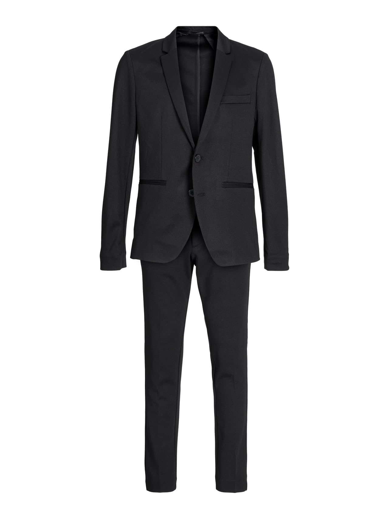 JACK & JONES Boys Jjejaxon Jersey Suit Noos Jnr Suit, Black, 152