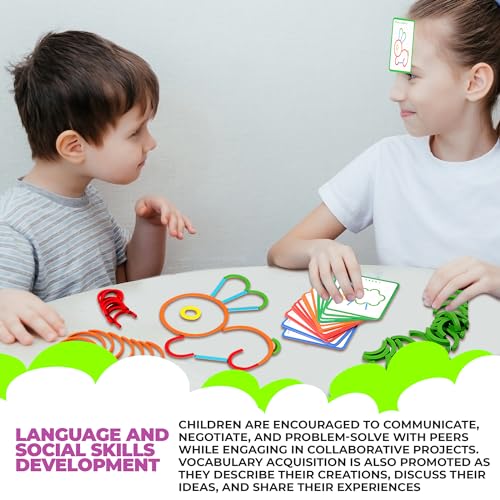 puzgic Stem Kids Toys for Creative Learning Building Educational Resources Toys for Preschool and Kindergarten Boys and Girls - Image 7